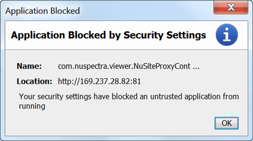 Blocked prompt